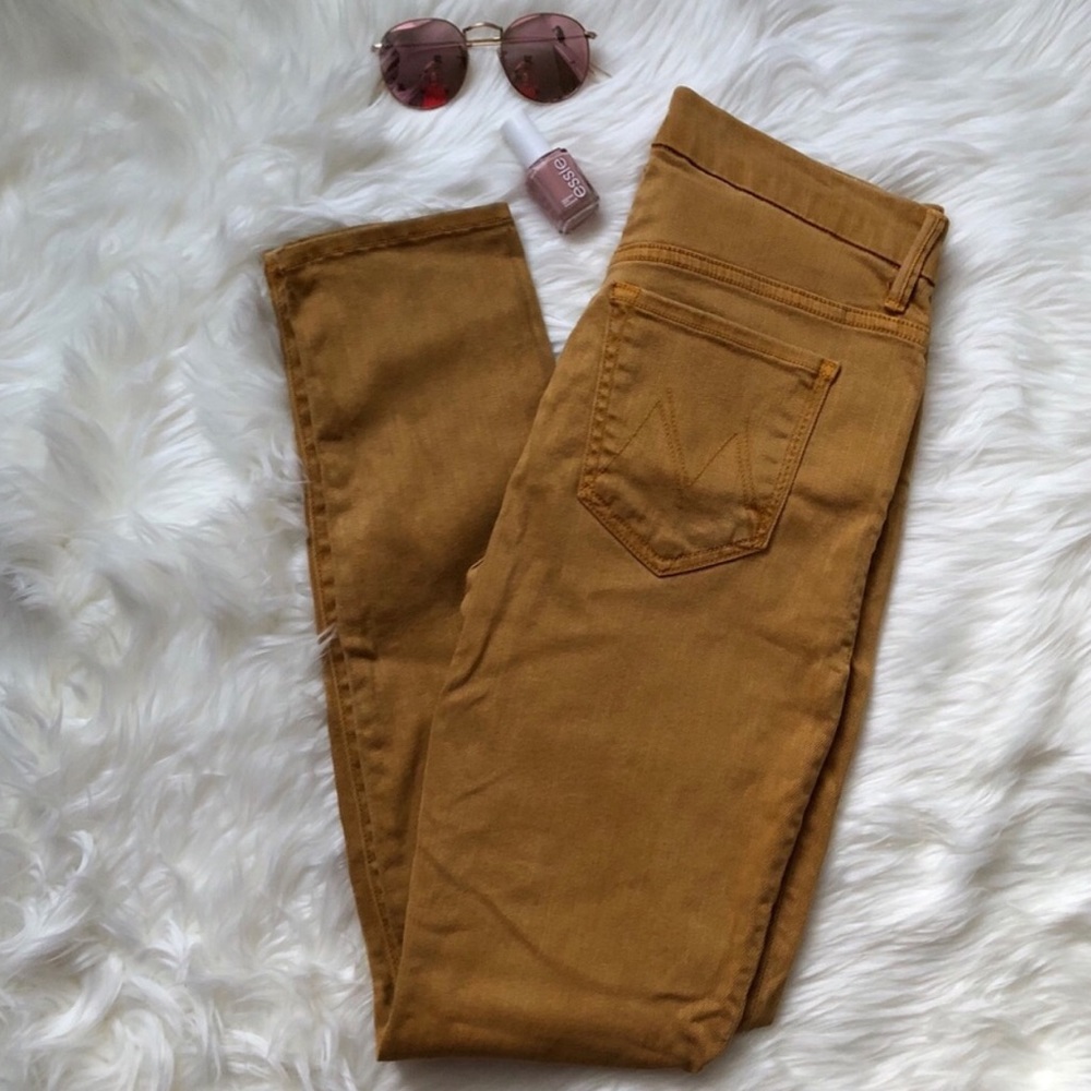 Mother denim jeans high waisted looker